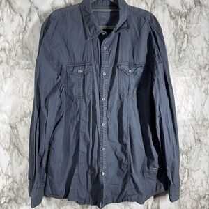 Calvin Klein Blue Casual Button Down Shirt